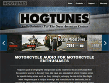 Tablet Screenshot of hogtunes.com